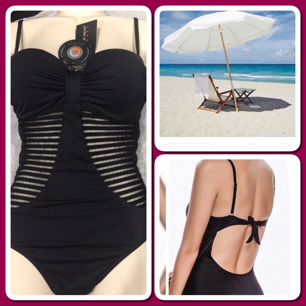 NWT Beautiful Black 👙 Bathing Suit